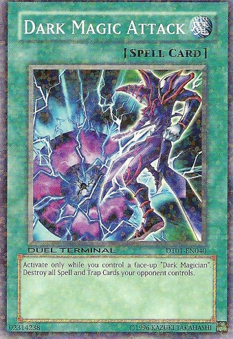 yugioh dark spell cards Magic Attack [DT01-EN040] Common Destroy all cards your Magic: The Gathering Adventures Pack Options:Shaymin 020/M-P Pikachu card
