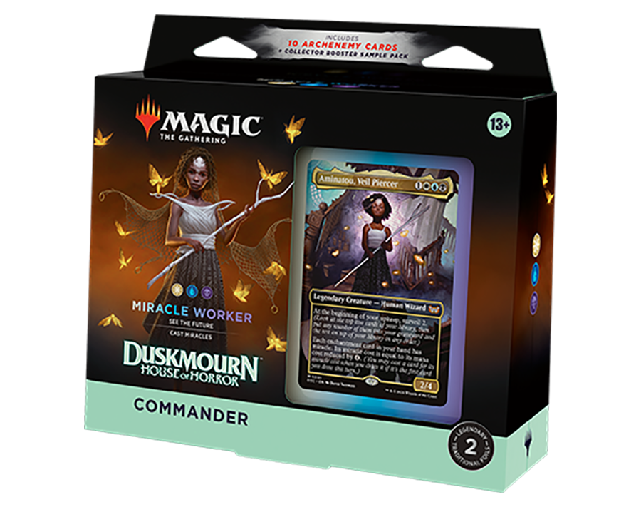 Magic: the Gathering: Duskmourn: House of Horror Commander Deck - Mira Magic: the Gathering: Duskmourn: House of Horror Commander Deck - Mira