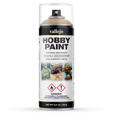 Acrylicos Vallejo Hobby Paint Bone White Spray 400 ml.