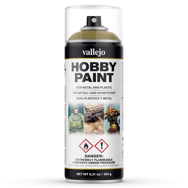 Acrylicos Vallejo Hobby Paint Panzer Yellow Spray 400 ml.