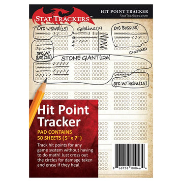 Stat Trackers: Hit Point Trackers