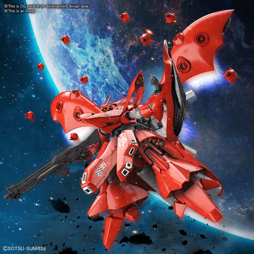 Bandai HGUC #240 1/144 MSN-04II Nightingale 