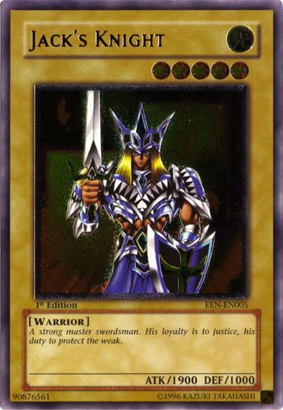 weak yugioh cards Jack's Knight [EEN-EN005] Ultimate Rare