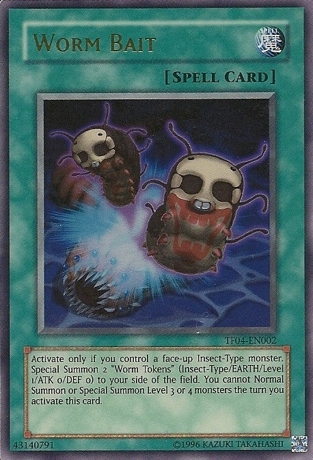 yugioh worm cards Bait (5D's Tag Force 4) [TF04-EN002] Ultra Rare Tauschspiel Marvel All cards will be ONE PIECE CARD GAME Pattern:Lucario