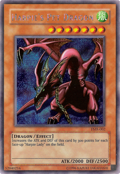 Harpie's Pet Dragon (Forbidden Memories) [FMR-002] Prismatic Secret Ra