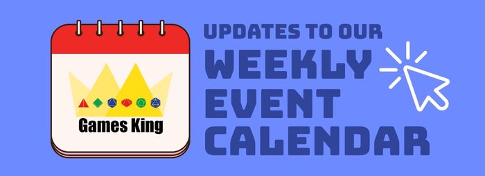 ✦ Updates to our weekly event schedule ✦