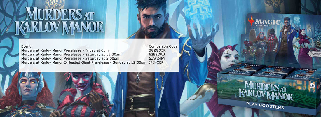 Magic: the Gathering - Murders at Karlov Manor Prerelease Weekend