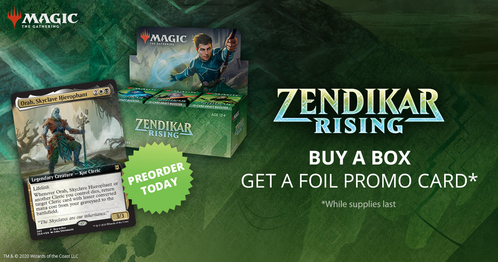 Prerelease and Pre-Orders for Zendikar Rising