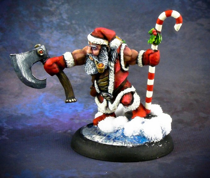 Reaper Miniatures: Santa Dwarf (2014)