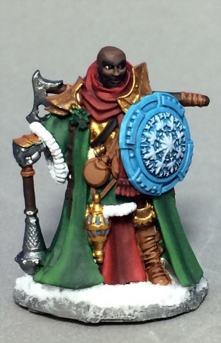 Reaper Miniatures: Sir Ulther, Christmas Knight