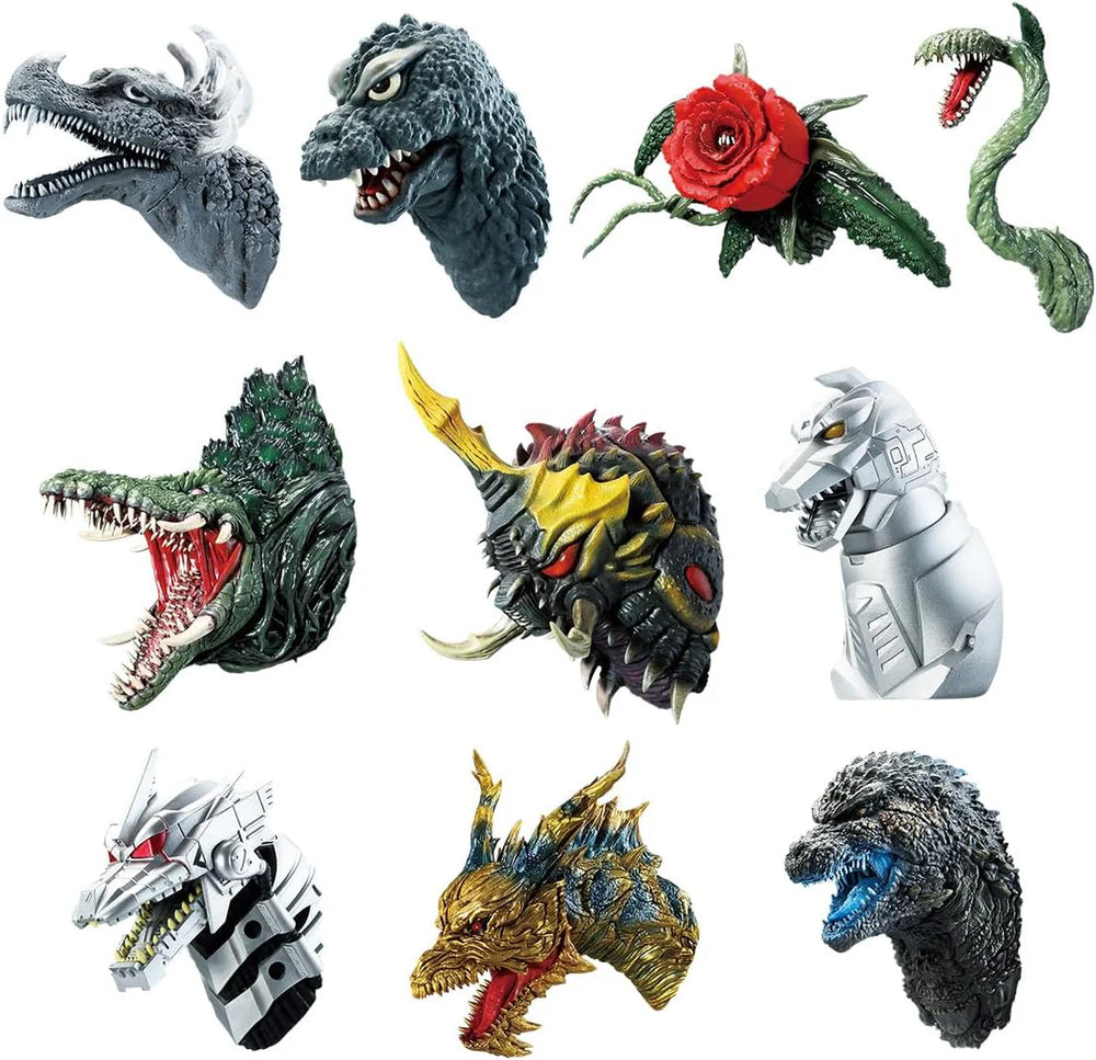 Bandai Ichibansho Zakka Godzilla Monster Head Magnet (Godzilla 70th Anniversary) (Blind Box 1 of 10)"Godzilla"