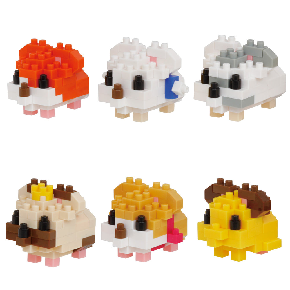 Nanoblock Mininano Series Hamtaro Assortment 1 (Blind Box), "Hamtaro"