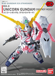 Bandai SD EX-Standard #005 Unicorn Gundam (Destroy Mode) "Gundam UC"