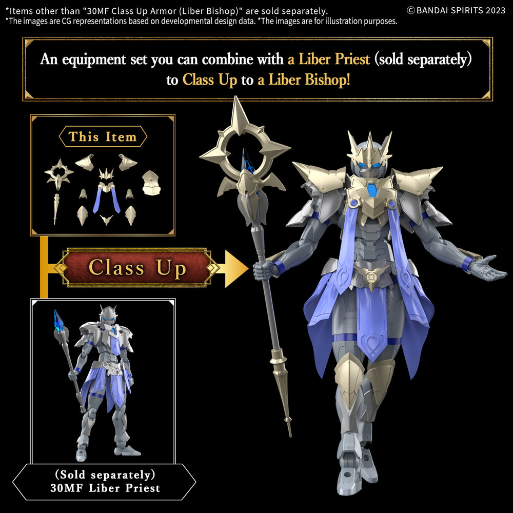 Bandai 30 Minutes Fantasy Class Up Armor (Liber Bishop) 30MF