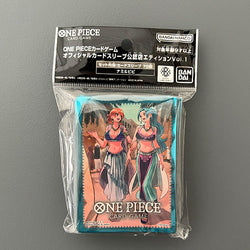 ONE PIECE Card Game Official Card Sleeve Authorized Store Edition Vol.1 Nami and Vivi