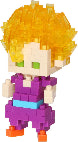 Nanoblock: Dragon Ball Z - Son Gohan Super Saiyan