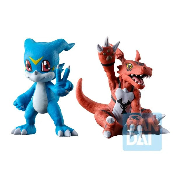 Bandai Spirits: Ichibansho Figure - Digimon Veemon & Guilmon