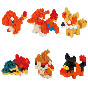 Nanoblock: Pokemon Mini - Pokemon Type Fire Set 1 (Blind Box) (6)