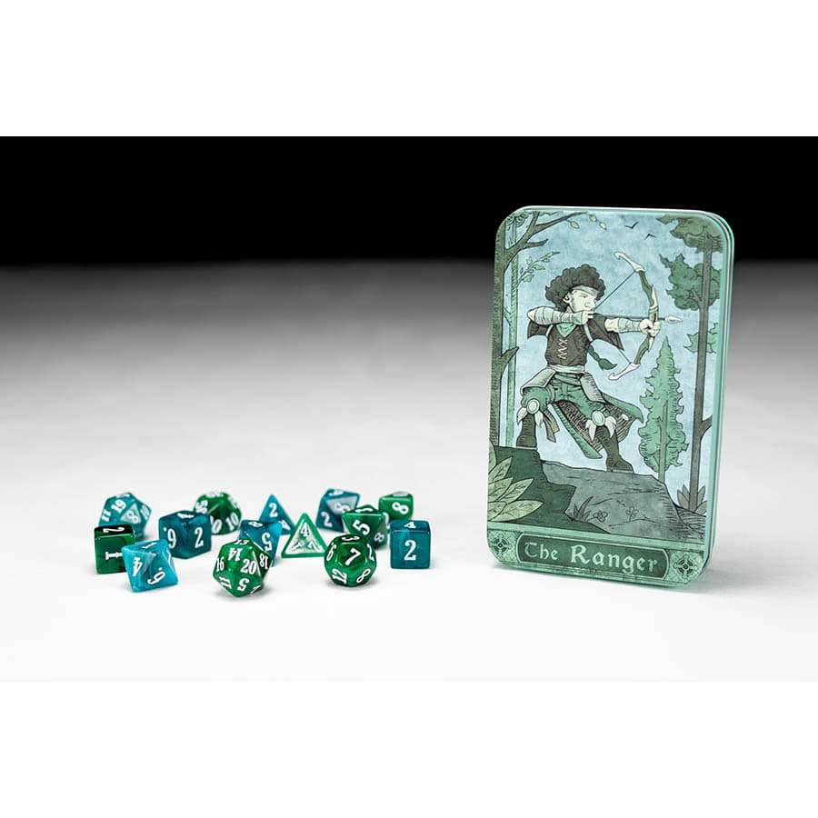 14ct Character Class Dice Set: The Ranger