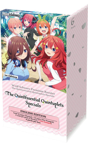 Weiss Schwarz: The Quintessential Quintuplets Specials: Booster Box