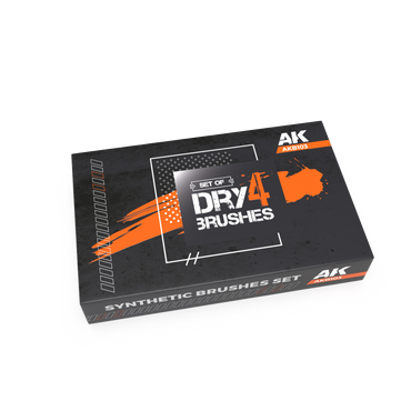 AK Interactive Dry Brushes Set