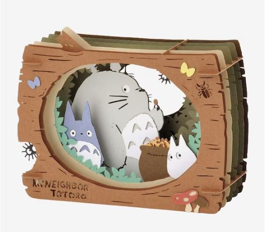 Ensky Paper Theater PT-084 Totoro in Log "My Neighbor Totoro"