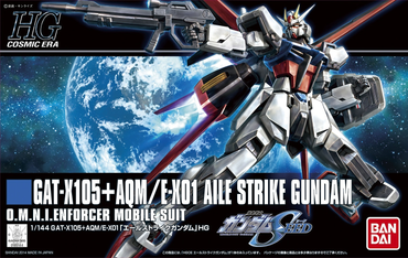 Bandai HGCE #171 1/144 GAT-X105 + AQM/E-X01 Aile Strike Gundam 'Gundam SEED'