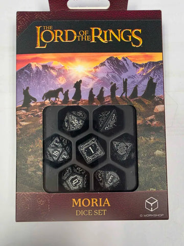 The Lord of the Rings: Moria - Glow in the dark Dice Set