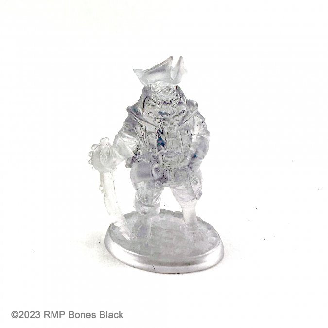 Reaper Miniatures: Bones Black: Ghost Pirate Captain