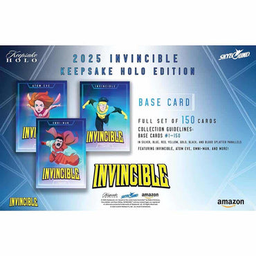 2025 Invincible Keepsake Season 1 Holo Hobby Edition Blaster