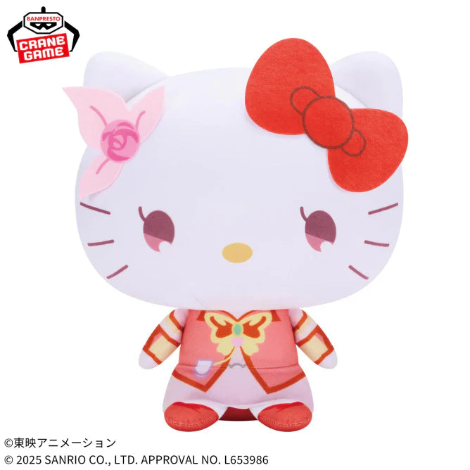 Yes! Precure 5GoGo! × Sanrio Characters Mecha Mofu Gutto Plush Hello Kitty, 11"
