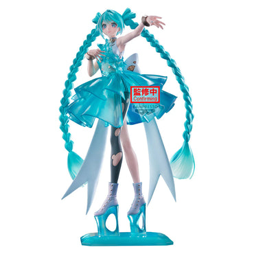 Hatsune Miku Banpresto Evolve Clearluxe Emerald Gem Figure