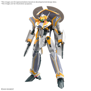 Gundam: HG: 1/100: VF-31E Siegfried (Chuck Mustang Use) "Macross Delta"