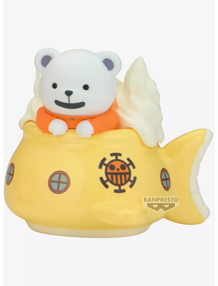 One Piece Paldolce Collection - Bepo & Pirate Ship (Polar Tang)