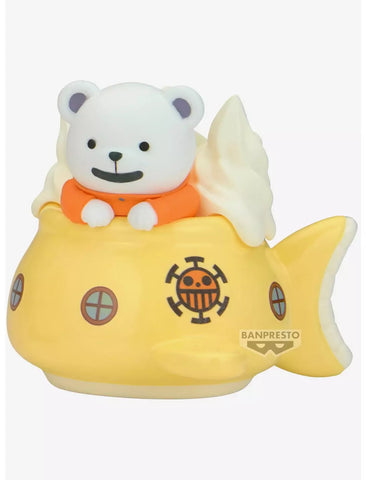 One Piece Paldolce Collection - Bepo & Pirate Ship (Polar Tang)