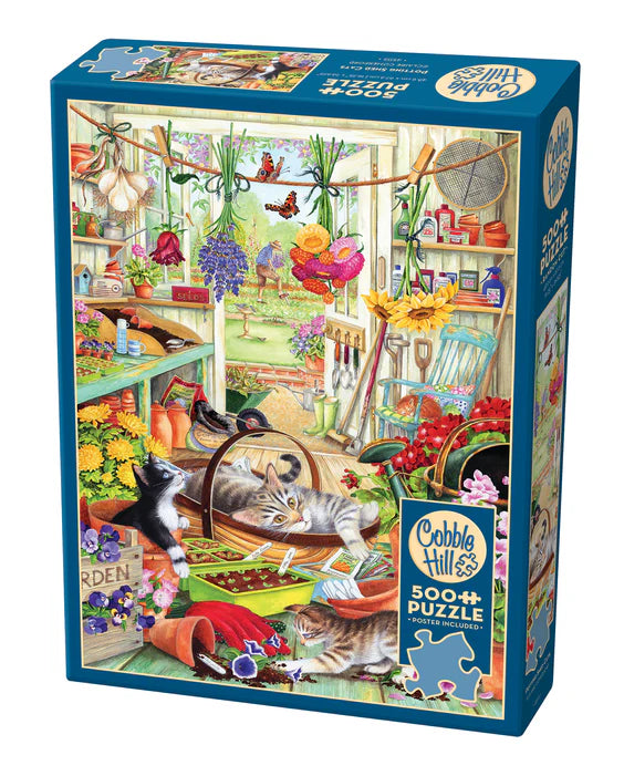 Potting Shed Cats | 500 Piece Puzzle