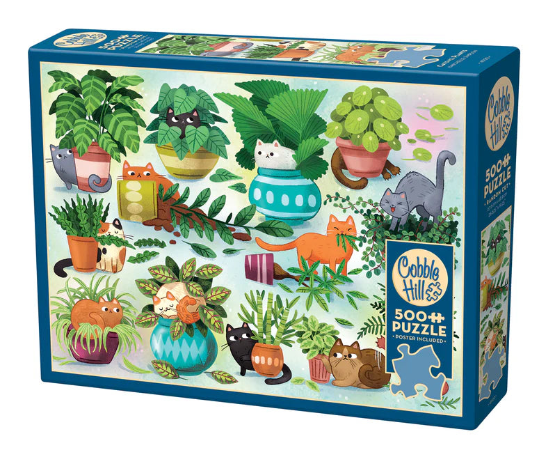 Cats vs. Plants | 500 Piece Puzzle