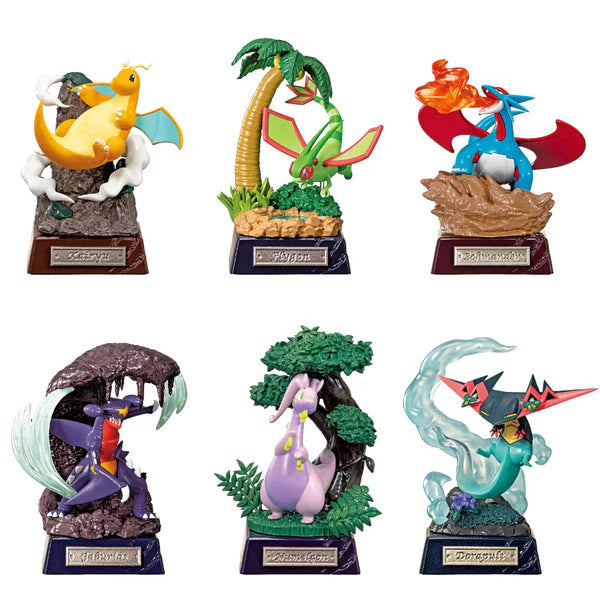 Rement Pokemon Pocket Statue Dragon Type Blind Box