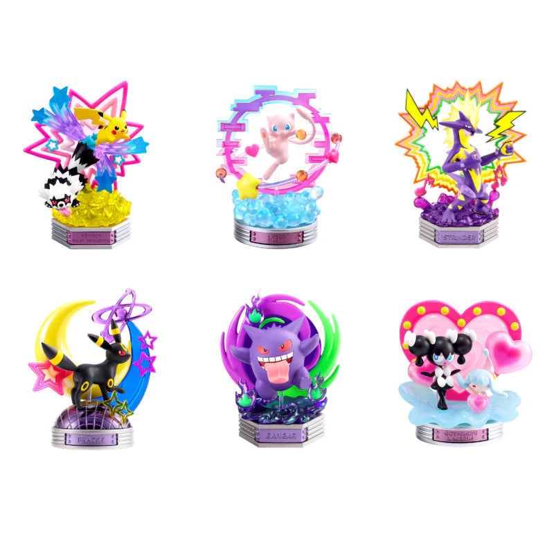 Rement Pokemon Neon Party Blind Box (Box of 6)