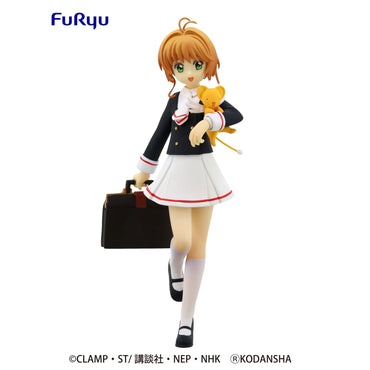 Furyu USA (AMU-SHP0455) Cardcaptor Sakura Clear Card Sakura Tomoeda Junior High School Uniform Special Figure