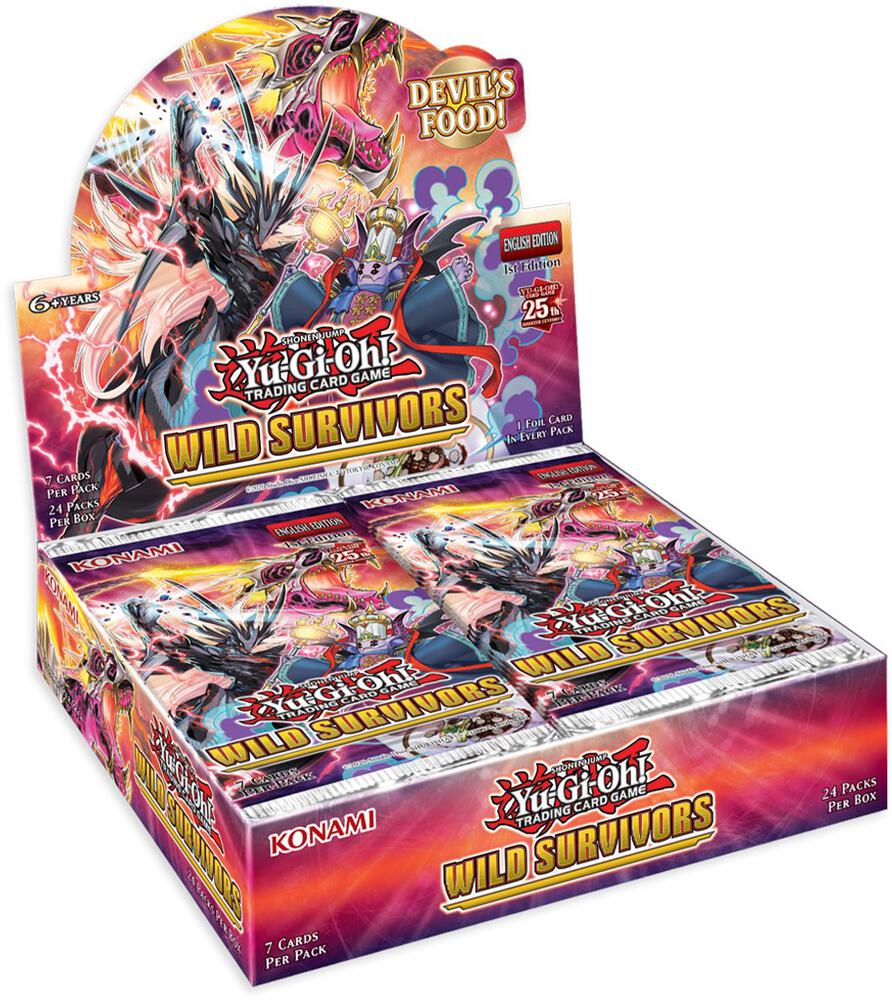 Yu-Gi-Oh CCG: Wild Survivors Booster Box