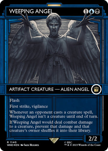 Weeping Angel (Showcase) (Surge Foil) [Doctor Who]