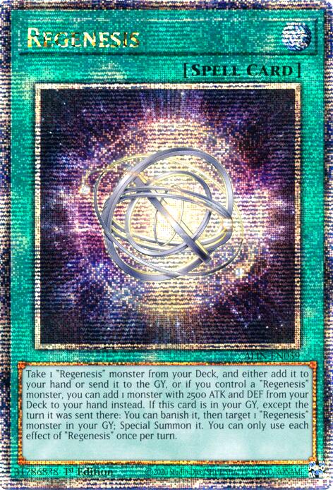 Regenesis [ALIN-EN059] Quarter Century Secret Rare