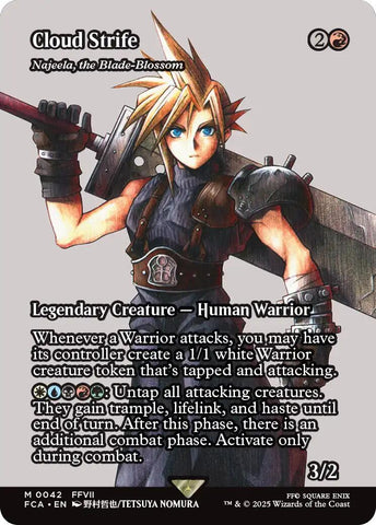 Cloud Strife - Najeela, the Blade-Blossom (Showcase) [FINAL FANTASY : Through the Ages]