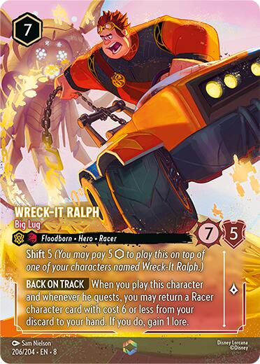 Wreck-It Ralph - Big Lug (Enchanted) (206/204) [Reign of Jafar]