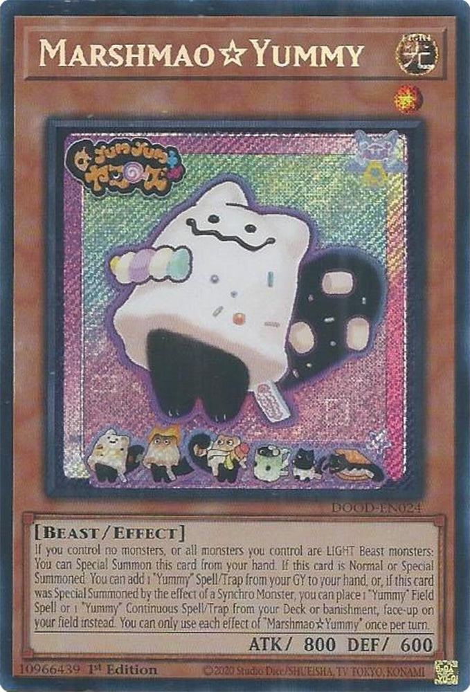 MarshmaoYummy [DOOD-EN024] Secret Rare