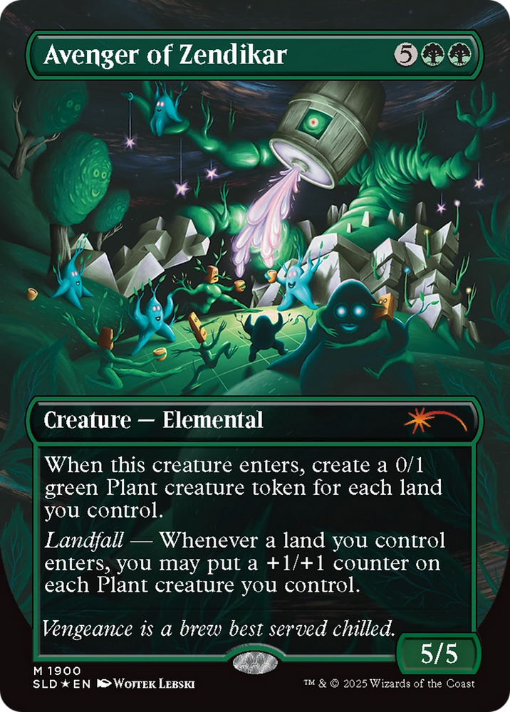 Avenger of Zendikar (Double Rainbow Foil) [Secret Lair Drop Series]