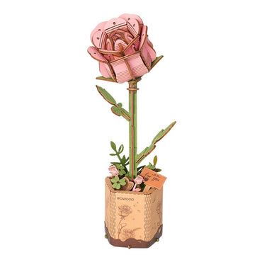 Robotime ROWOOD Pink Rose