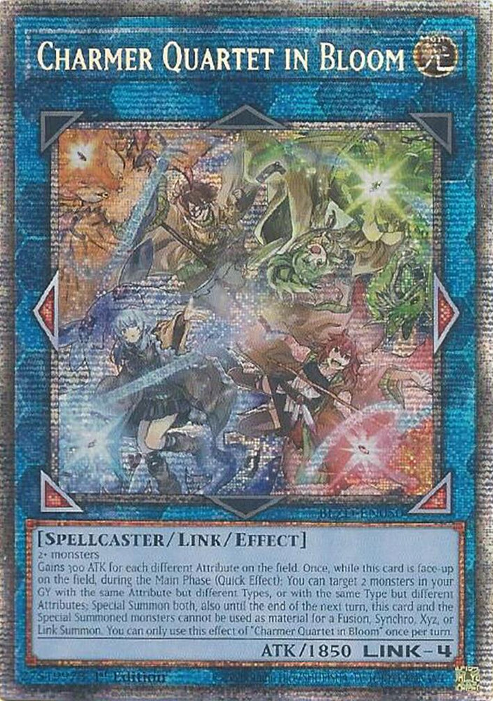 Charmer Quartet in Bloom (Starlight Rare) [BLZD-EN050] Starlight Rare