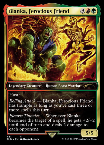 Blanka, Ferocious Friend [Secret Lair Drop Series]